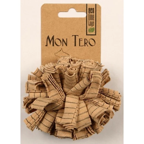 Игрушка для собак Mon Tero Эко мяч средний тряпичный хлопок XHC-2171 9 см