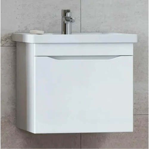 Тумба под раковину Vigo Geometry 600-0-1 навесная белый 033