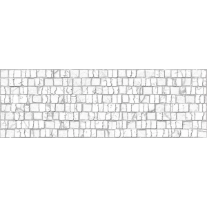 Плитка облицовочная рельефная ALMA Ceramica Laurent 7 шт в уп 53,508 м в пал TWU12LRT17R 74х24,6х0,9 см