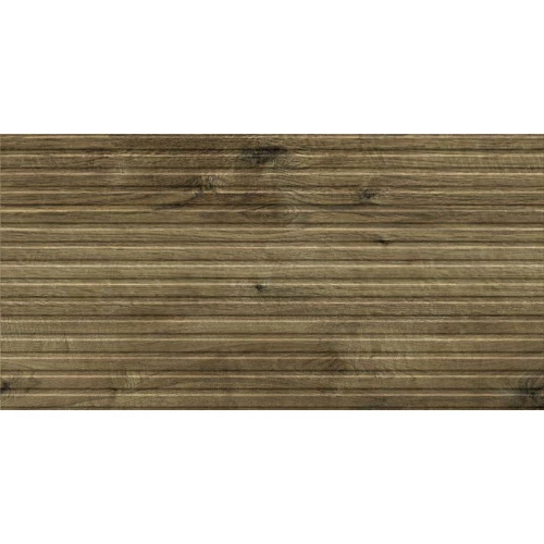 Плитка настенная PrimaVera Палинур Палисандр Рельеф матовый коричневая TP3652BYM 60х30 см