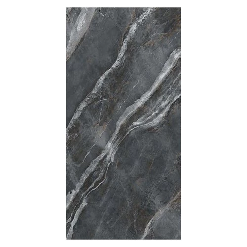 Керамогранит Primavera Arma Nero Lapato Carving черный LC208 120х60 см