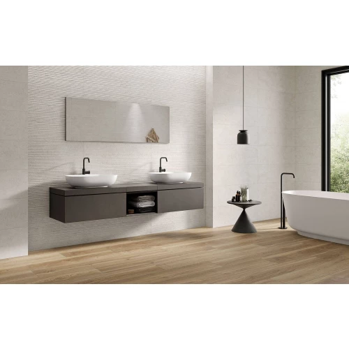 Плитка настенная Colorker Верона Вхите / Verona White матовая белая 224093 100х31,6 см