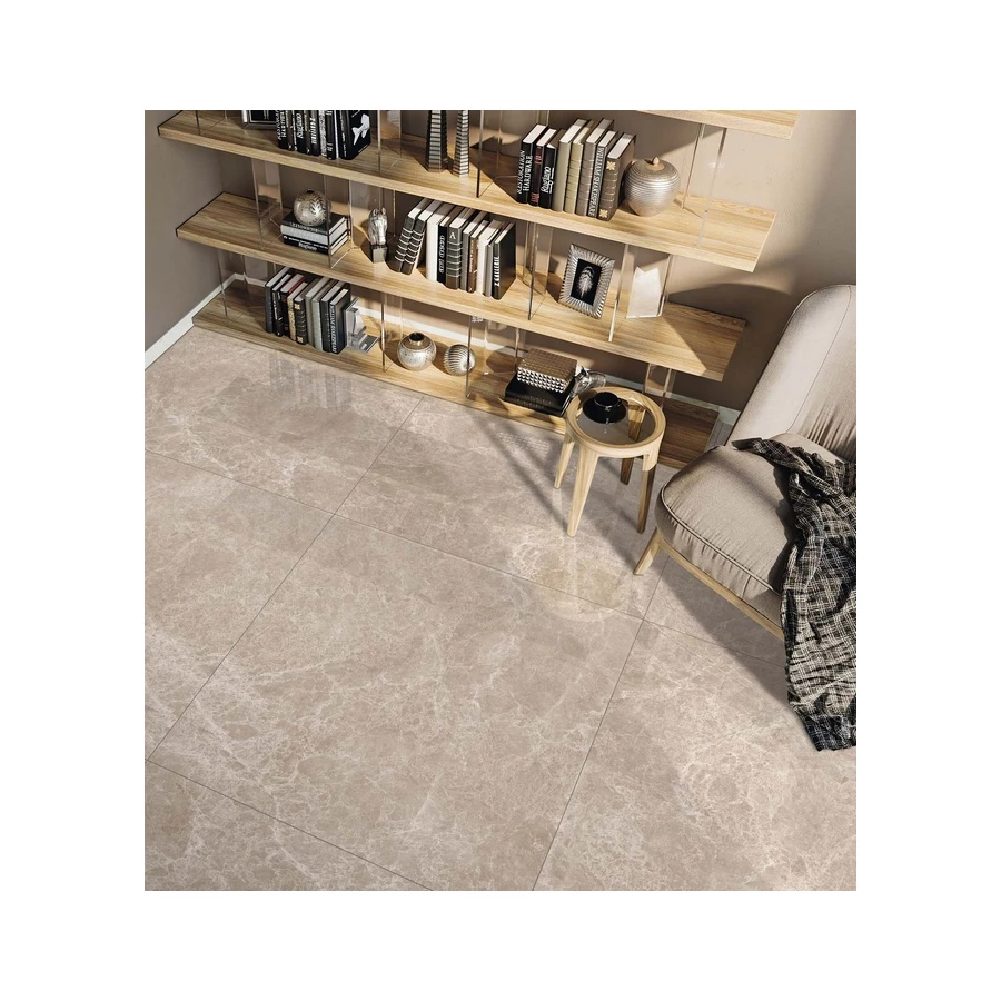 Керамогранит Neodom Marblestone Emperador Taupe Polished N20461 120x120 см