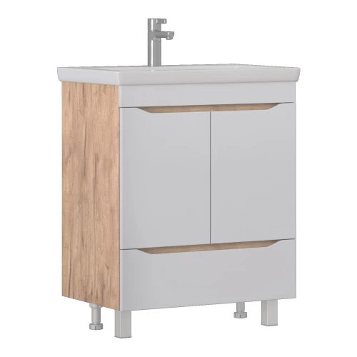 Тумба под раковину Vigo Grani 700-2-1 дуб золотой 285 дуб золотой