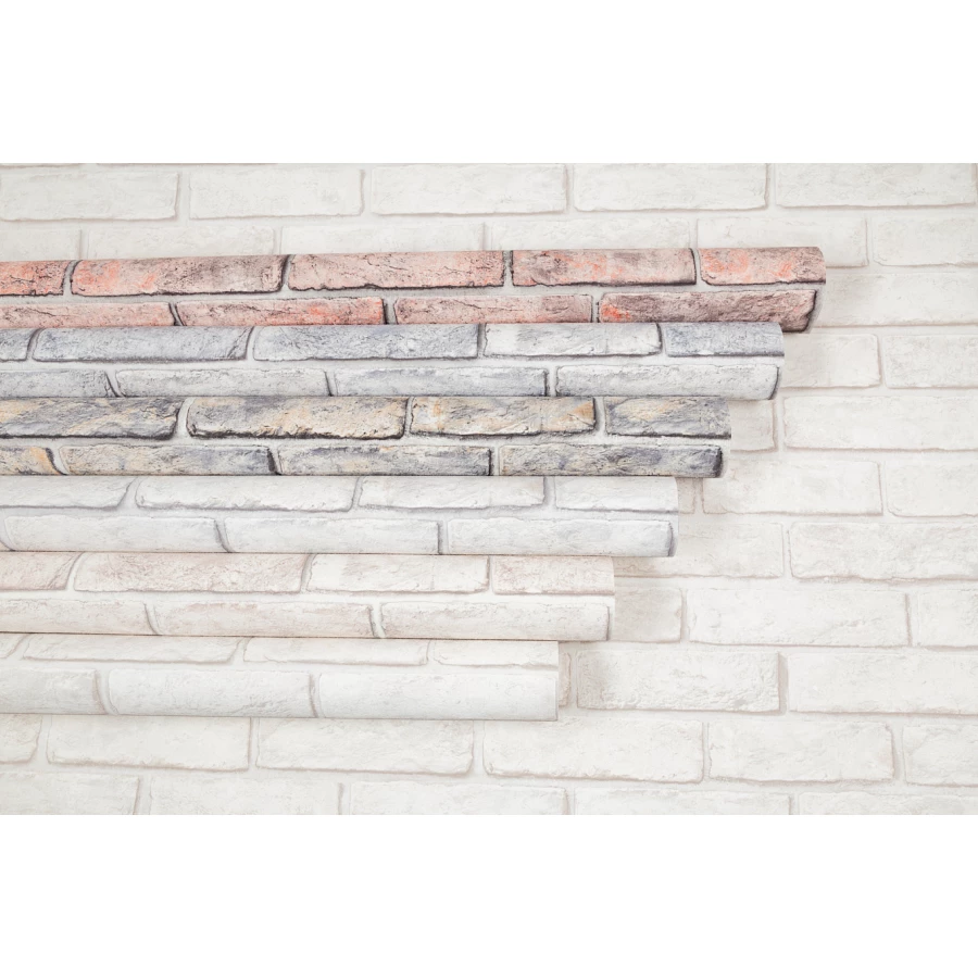 Обои флизелиновые Palitra Home Brick Loft HomeColor бежевые HC72192-24 1,06х10,05 м