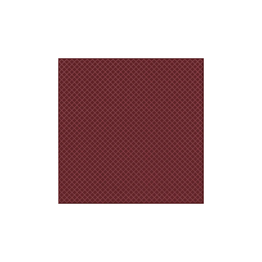 Плитка напольная Ape Ceramica Noblesse Lord Zar burdeos глянцевая бордовая 20х20 см