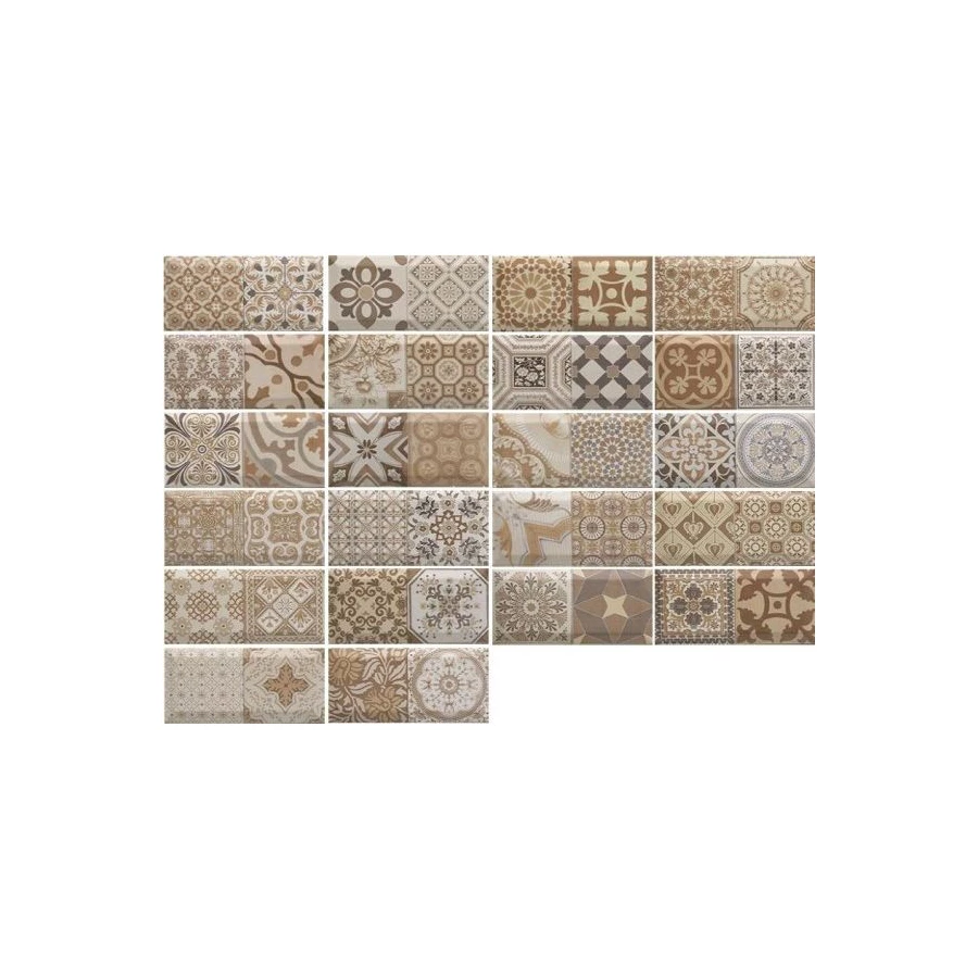 Плитка настенная Monopole Toscana Mix 20х10 см