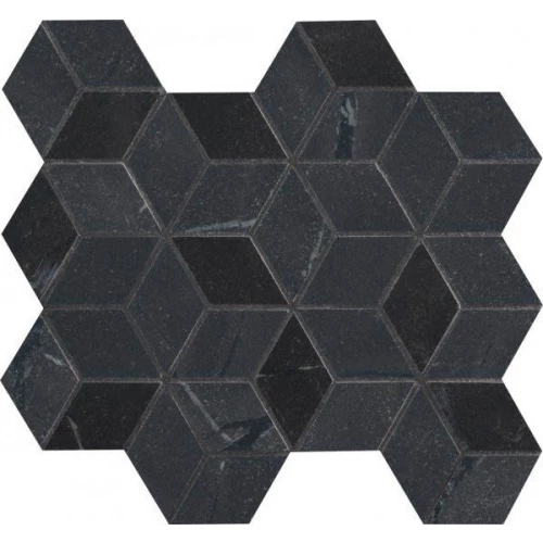 Декор Marca Corona Newluxe Black Tessere Rombi 28х26 см