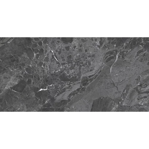 Керамогранит Delacora Greiny Dark sugar-эффект 60120GRY99 120х60 см