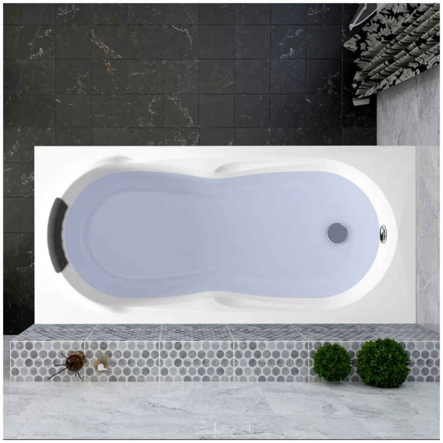 Акриловая ванна Lavinia Boho Easter Pro S3-3706005P универсальная (комплект 4 в 1) 150x70 см