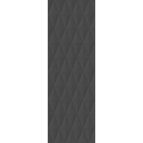 Плитка настенная Marazzi Eclettica Anthracite Struttura Diamond 3D серый 40x120 см