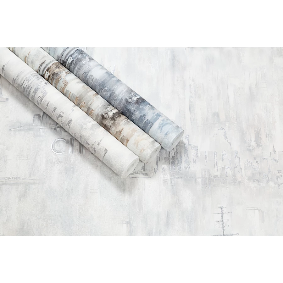 Обои флизелиновые Palitra Home HomeColor Haven серые HC71846-14 1,06х10,05 м