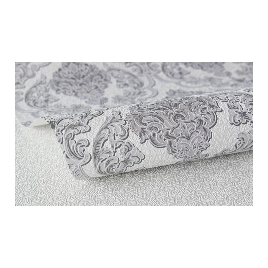 Обои виниловые Аспект Маркиз серые 10128-18 0,53х10,05 м