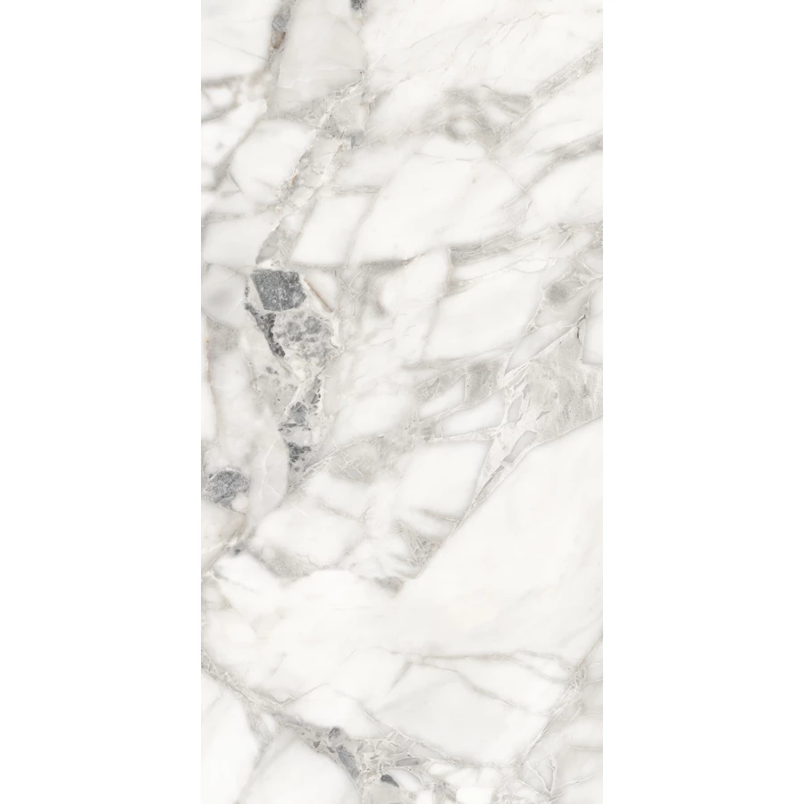 Керамогранит A-Ceramica Quartzite Turquise Polished 9 mm глянцевый серый 120х60 см