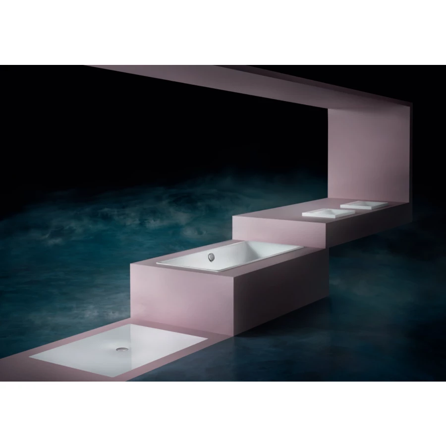 Ванна стальная Kaldewei Silenio самоочищающееся покрытие Easy clean alpine white без ножек 267400013001 170x75 см