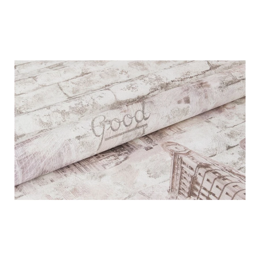 Обои флизелиновые Аспект Авеню бежевые 70482-18 1,06х10,05 м