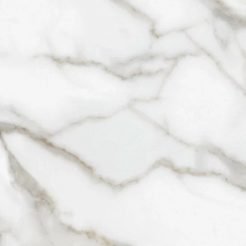 Керамогранит Planet Ceramics UKP-531 глянцевый с золотом белый 80х80 см