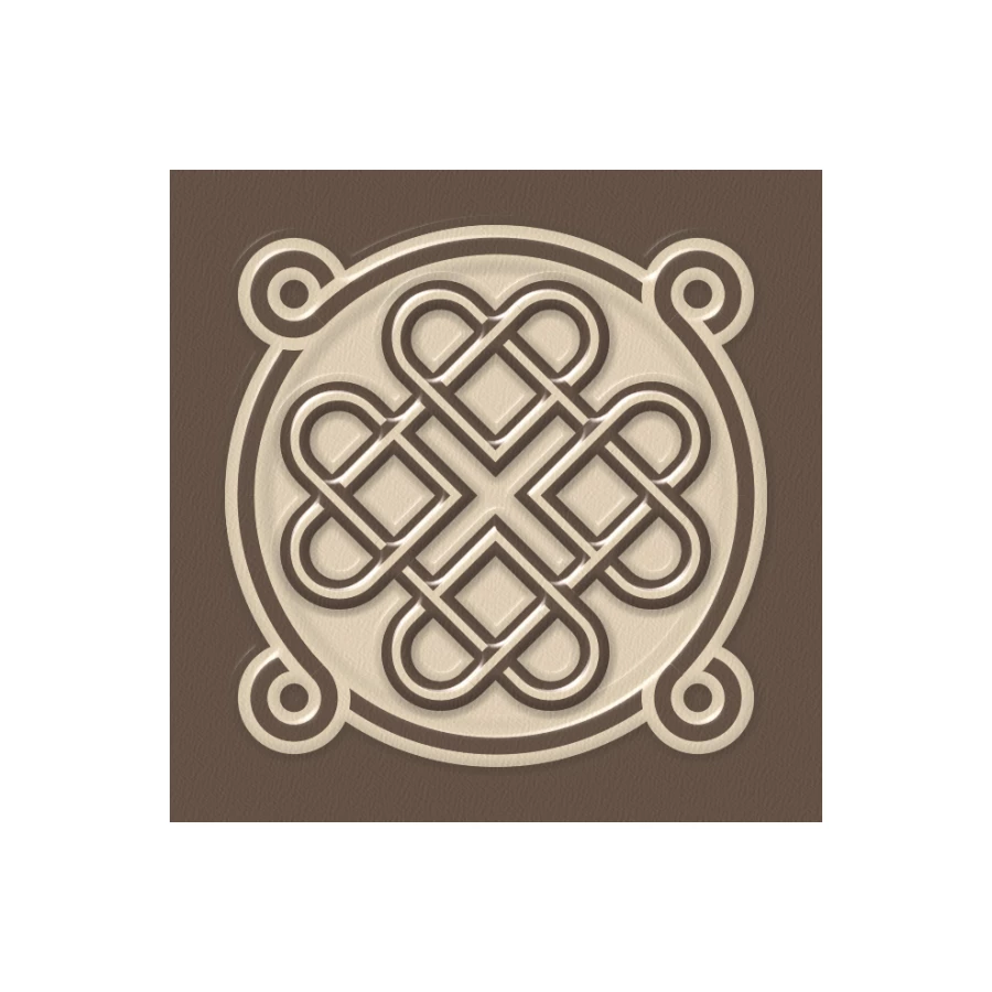 Декоративная вставка Estima Декоративная вставка Celt Beige неполированная 38627 5,8x5,8x0,7 см