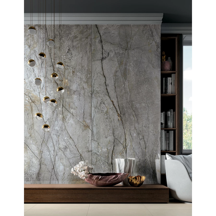 Керамогранит Mirage Cosmopolitan Mystic Grey CP 06 полированный 278х120 см