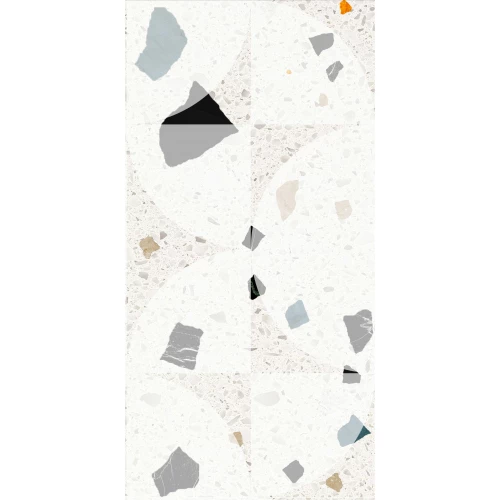 Керамогранит Creto Сray light geometry 30х60 см