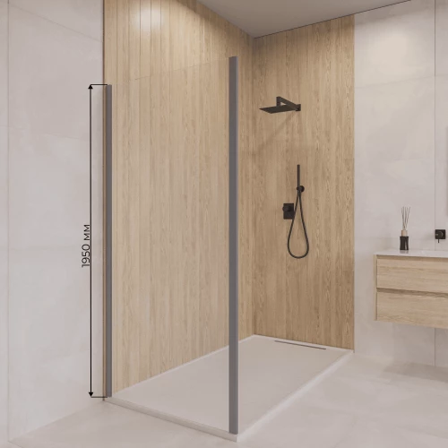 Боковая панель RGW Z-050-2Gr Прозрачное 352205207-110 70 см