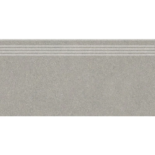 Ступень Kerama Marazzi Джиминьяно серый матовый обрезной DD254020R\GR 60х30 см