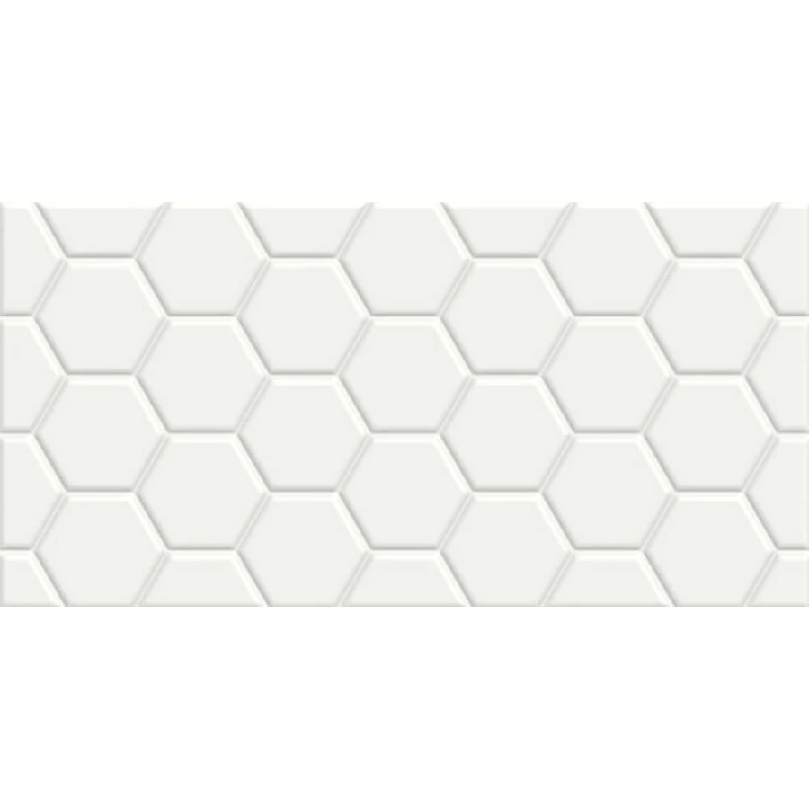 Плитка настенная New Trend Edelweiss Hexagon White WT36EDW15 60х30 см