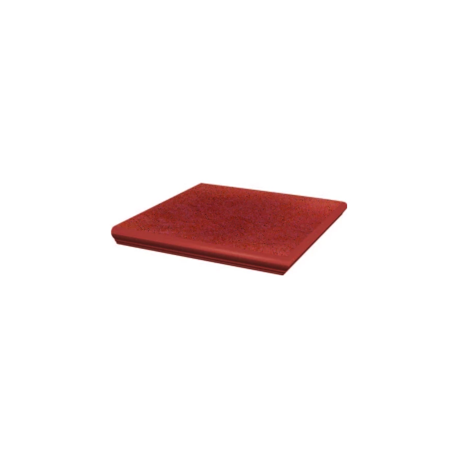 Ступень угловая Paradyz Taurus Rosa с носиком структурная 33х33 см