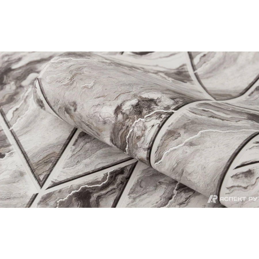 Обои виниловые Аспект Белфаст бежевые 10132-42 0,53х10,05 м