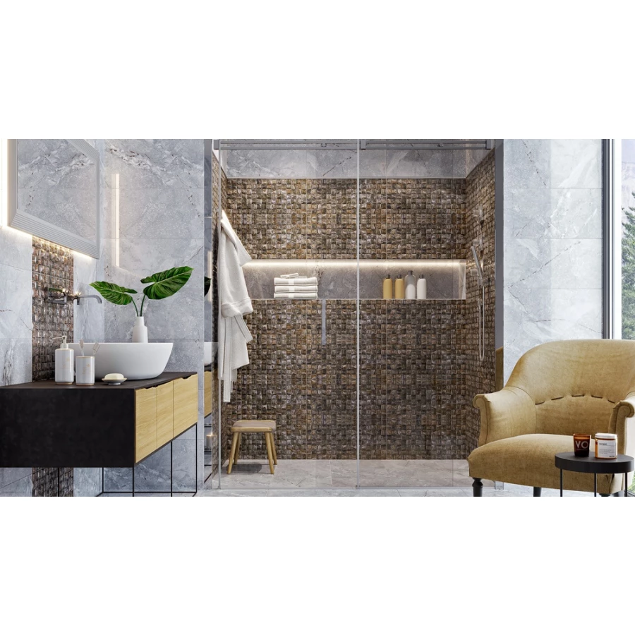 Плитка настенная Нефрит-Керамика Барбадос светлый 00-00-5-18-00-06-1419 1,8 м2, 60х30 см