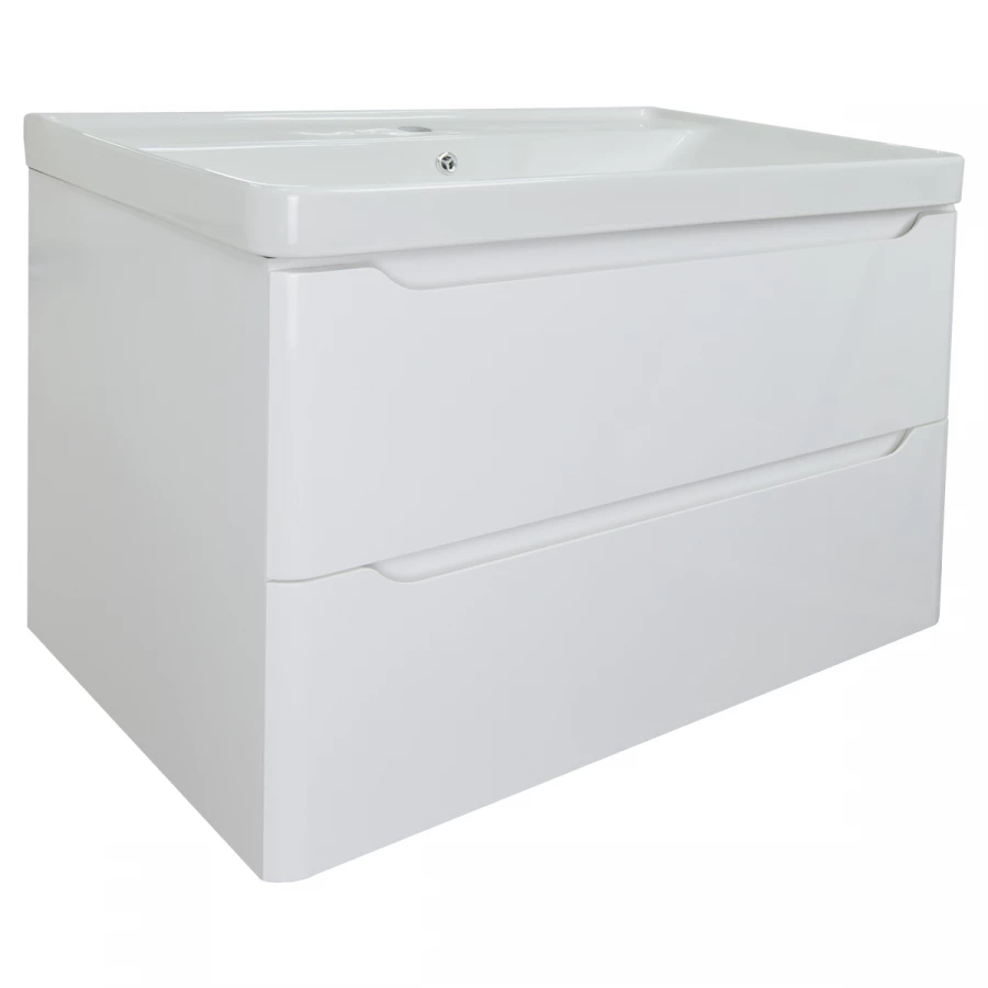 Комплект Тумба Azario Lotos 80/2 подвесная с раковиной Monte 80 CS00083931 81.5х48х57 см