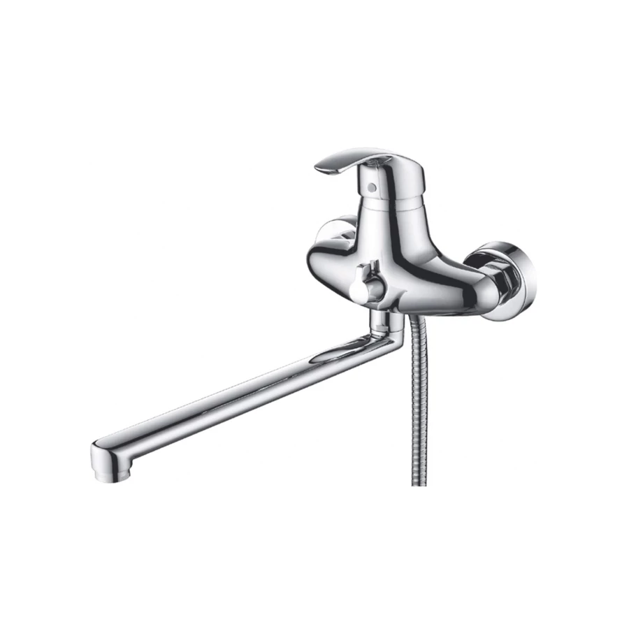 Смеситель для ванны с душем Kaiser Nova 23055В хром