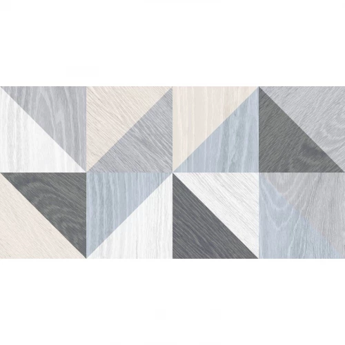 Плитка настенная Laparet Village голубой микс 34008 25х50