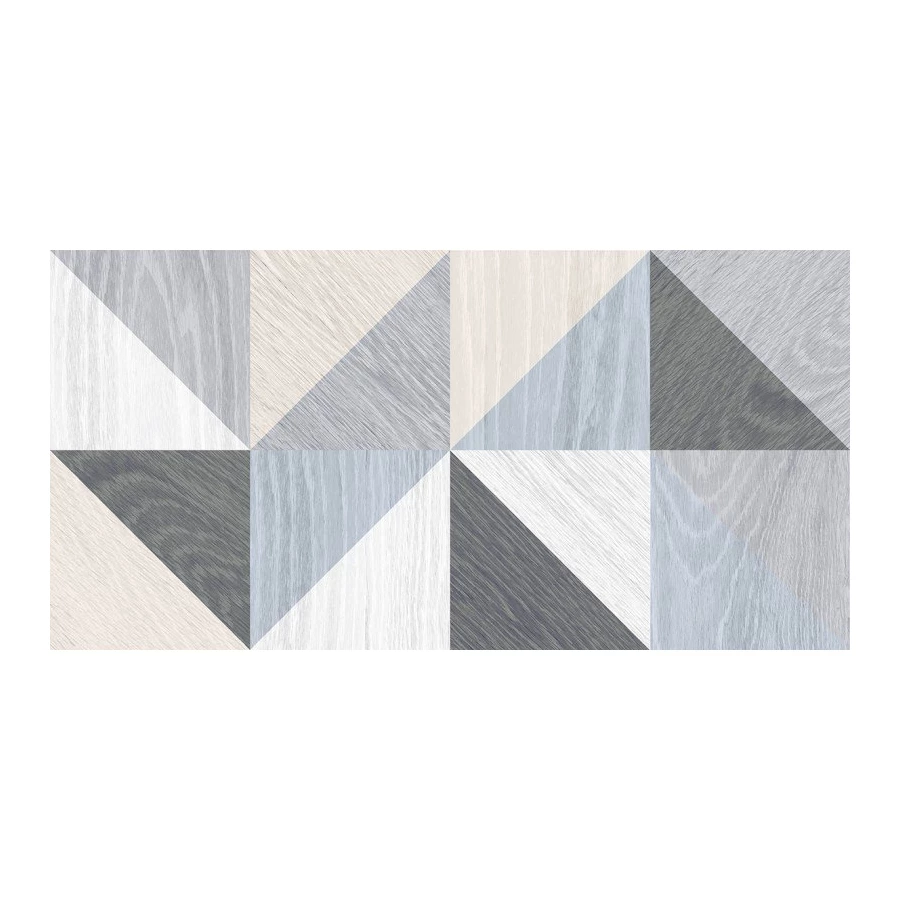 Плитка настенная Laparet Village голубой микс 34008 25х50