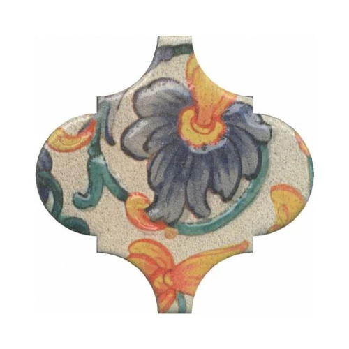 Декор Kerama Marazzi Арабески котто орнамент OP\A162\65000 6,5*6,5 см