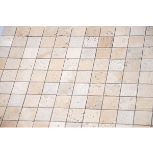 Мозаика из натурального камня LeeDo Ceramica Art Travertino Beige MAT бежевый 30x30 см