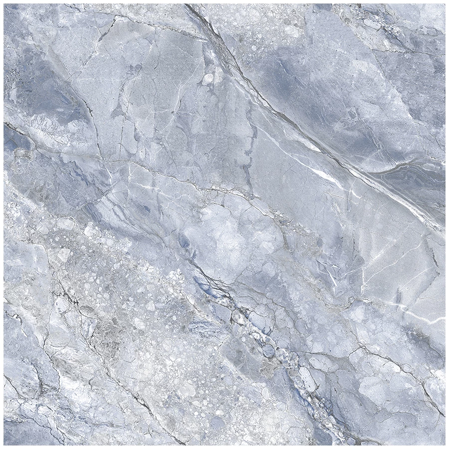 Керамогранит Ceradim Ocean Gorgeous Blue голубой Полированный 60х60 см