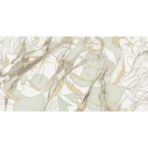 Плитка настенная Primavera Тривия Декор 2 бежевый глянец TP3668H2 60х30 см