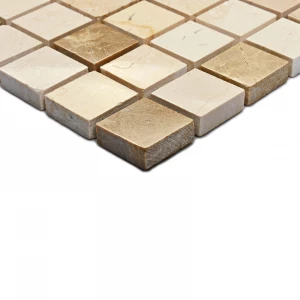 Мозаика Bonaparte Каменная мозаика Malta 20х20 матовая бежевая 30,5х30,5 см