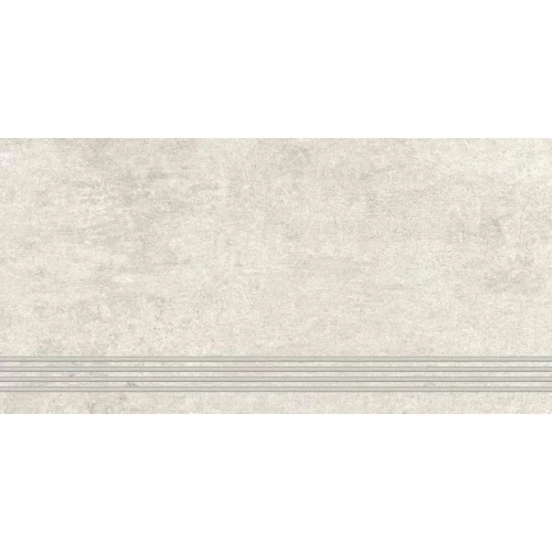 Ступень из керамогранита Lasselsberger Ceramics Шпицберген матовая светло-бежевая 6860-0079 60х30 см