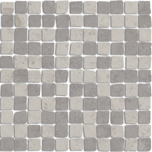 Мозаика Kerama Marazzi Про Лаймстоун Спакко 4 матовая серая MBS010 20х20 см