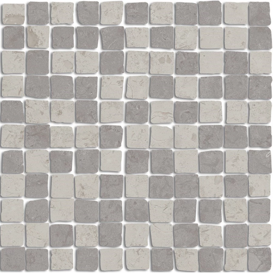 Мозаика Kerama Marazzi Про Лаймстоун Спакко 4 матовая серая MBS010 20х20 см