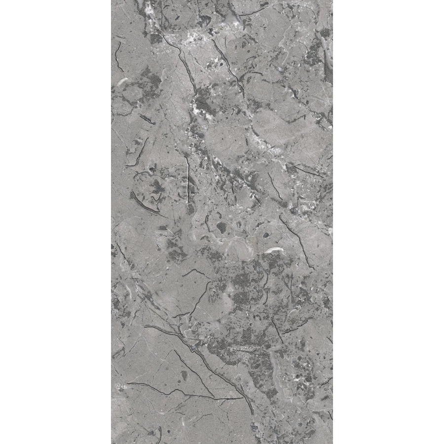 Керамогранит Casati Ceramica Carving Polished Gold SS Bentley Dark Grey Silver Carving темно-серый 120х60 см