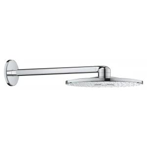 Верхний душ Grohe Rainshower 310 SmartActive с душевым кронштейном 2 режима струи хром 26475000 430 мм