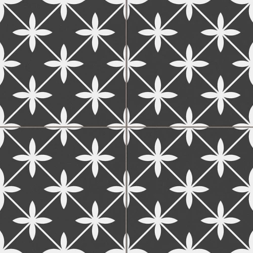 Керамогранит Prissmacer Star Black Pre. черный 45x45 см