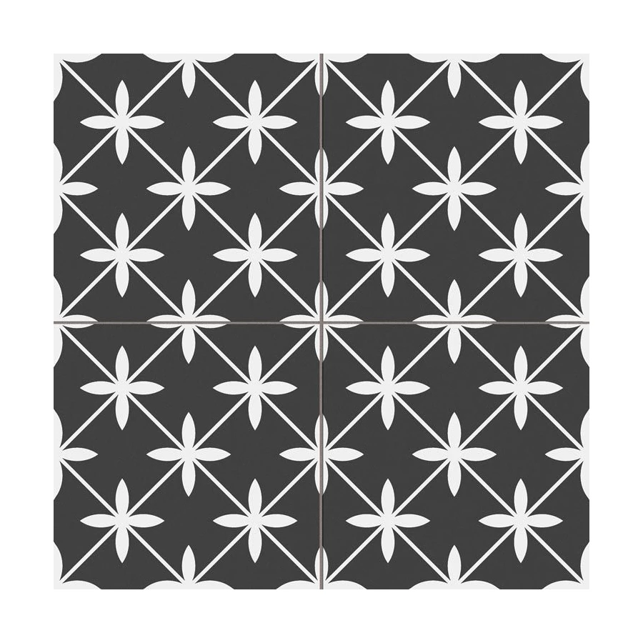 Керамогранит Prissmacer Star Black Pre. черный 45x45 см