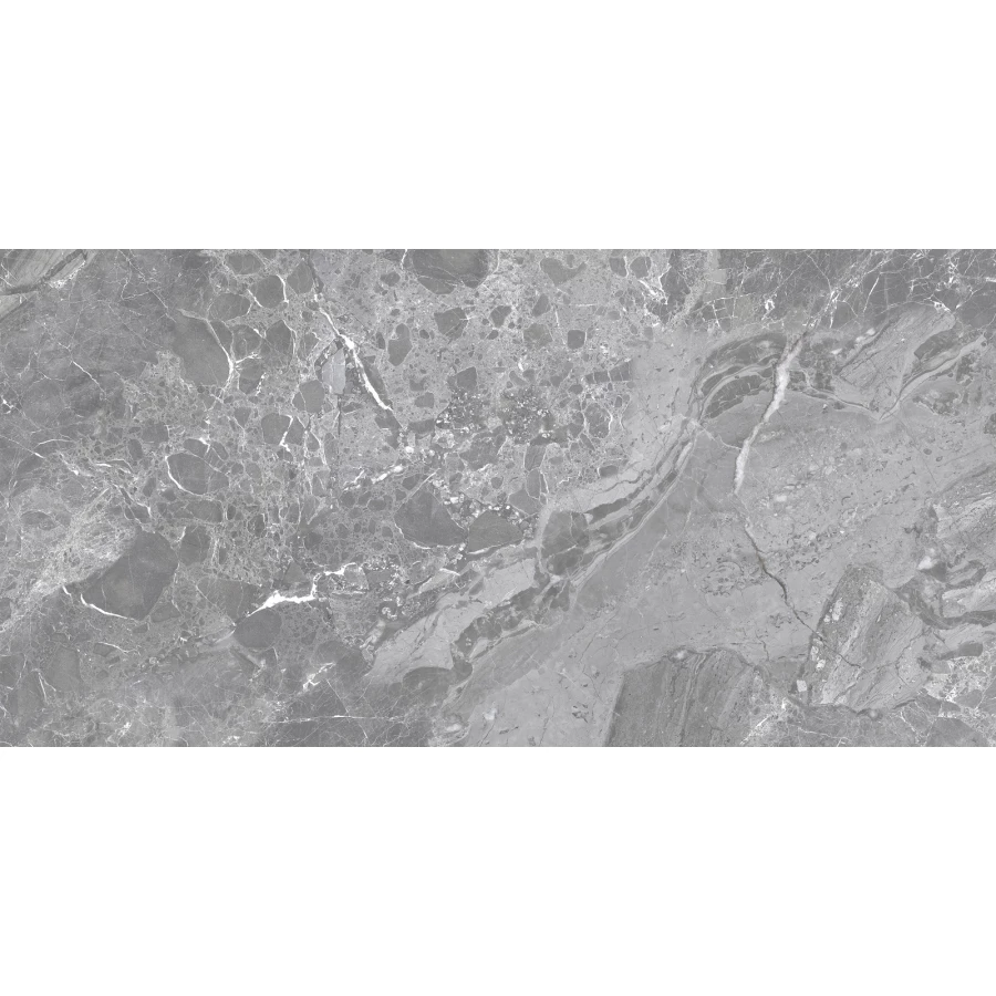 Керамогранит Delacora Greiny Graphite матовый серый 60120GRY25M 120х60 см