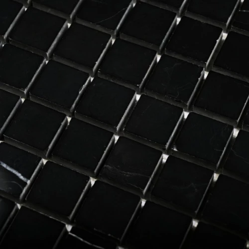 Мозаика Bonaparte Каменная мозаика Persia-20 Pol 20х20 черная 30,5х30,5 см