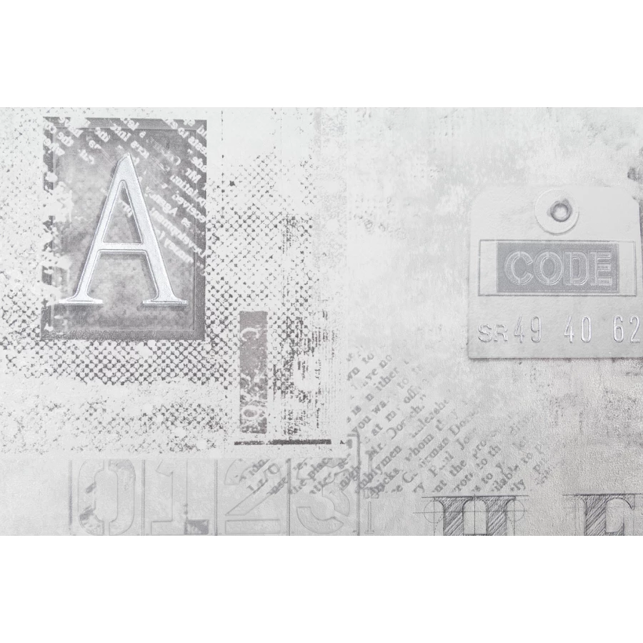 Обои флизелиновые VOG Collection П Аккаунт серые VV71920-14 1,06х10,05 м