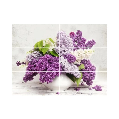 Панно Belleza Арома Сирень 06-01-1-64-05-51-693-0 лиловый 75х100 см